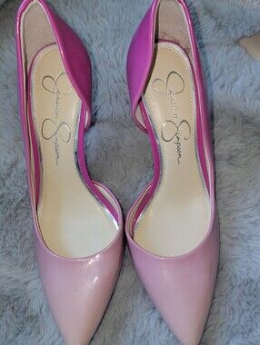 Jessica Simpson Pink Ombre D'Orsay Pointed Pumps